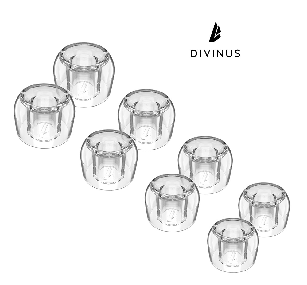 画像1: DIVINUSから、液体シリコーン採用の新作イヤーチップ「PRISM」が登場。音場、高域再現、遮音性、装着性をさらに高めた