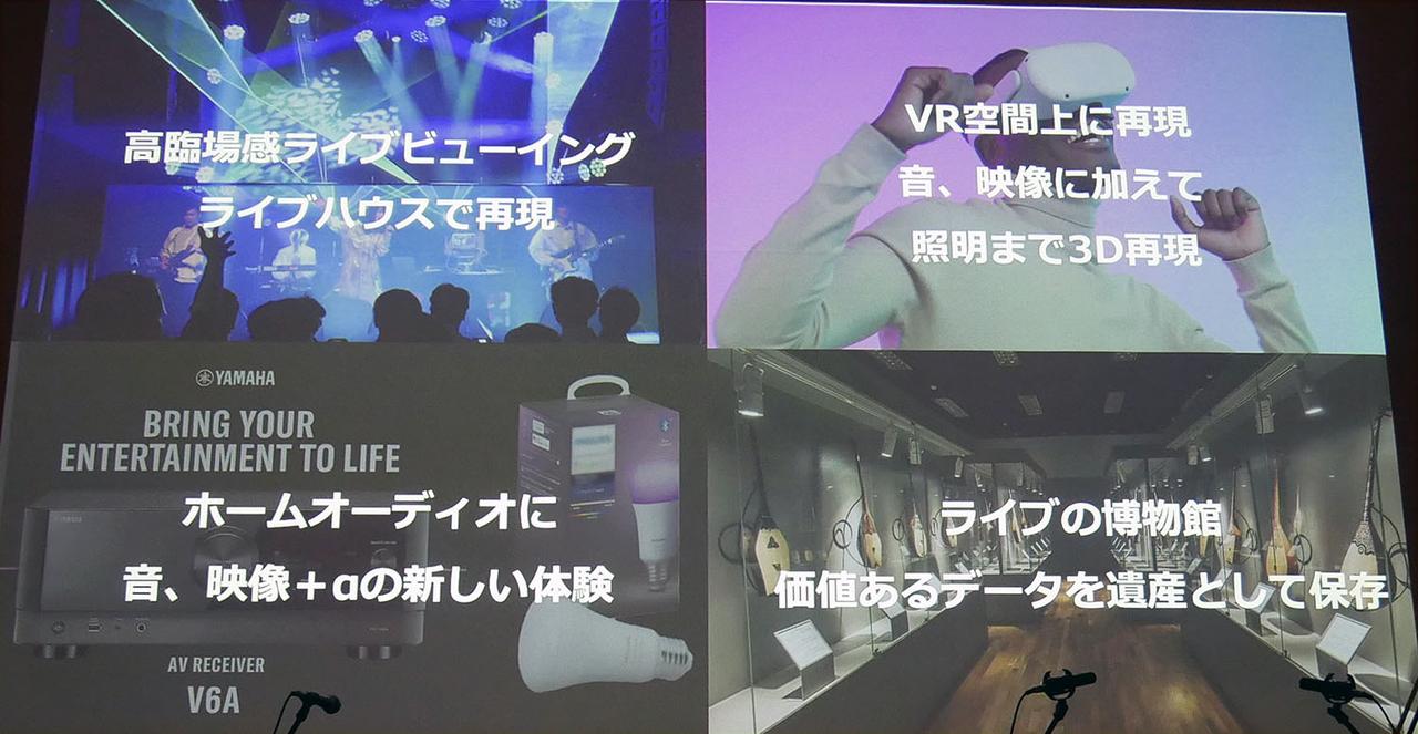 画像1: NTT コミュニケーションズ&ヤマハが、「GPAP over MoQ」の実証実験を実施。高臨場・低遅延・双方向のライブビューイングを実現する、音楽ファン注目の技術だ