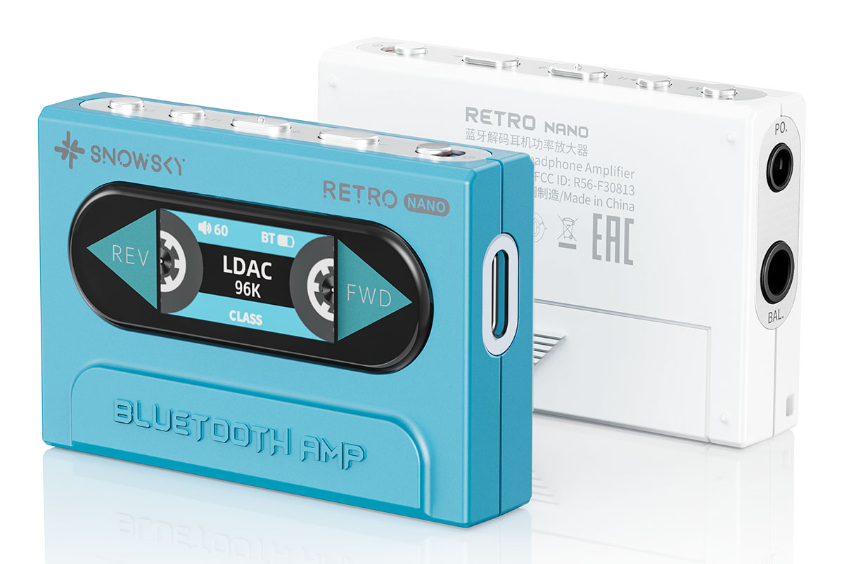 画像: 軽くて、小さくて、音がいい。FIIOからレトロで新しいポータブルBluetoothアンプ「Snowsky RETRO NANO」が6月6日に発売