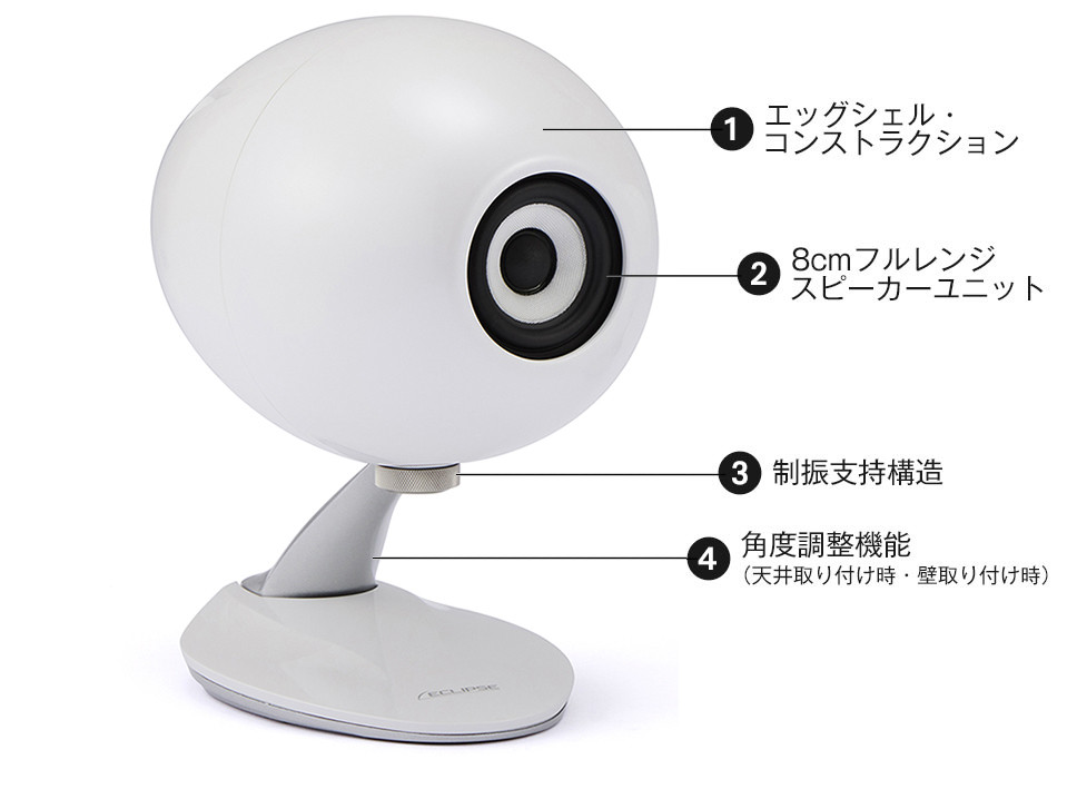 画像: TD508MK4 - 特徴 | ECLIPSE Home Audio Systems