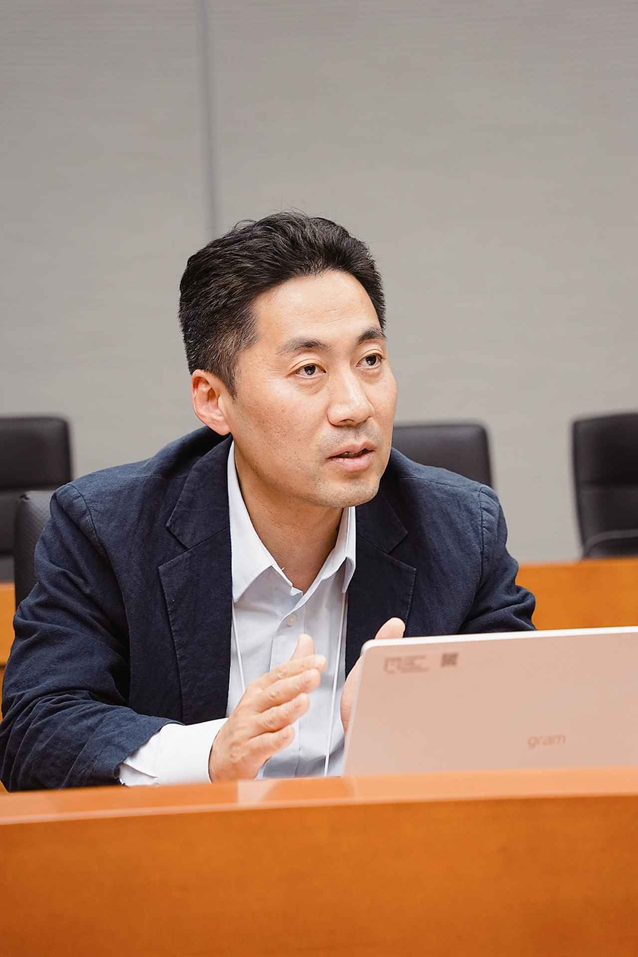 画像: 大型商品企画チーム長 Sangbum Lee さん