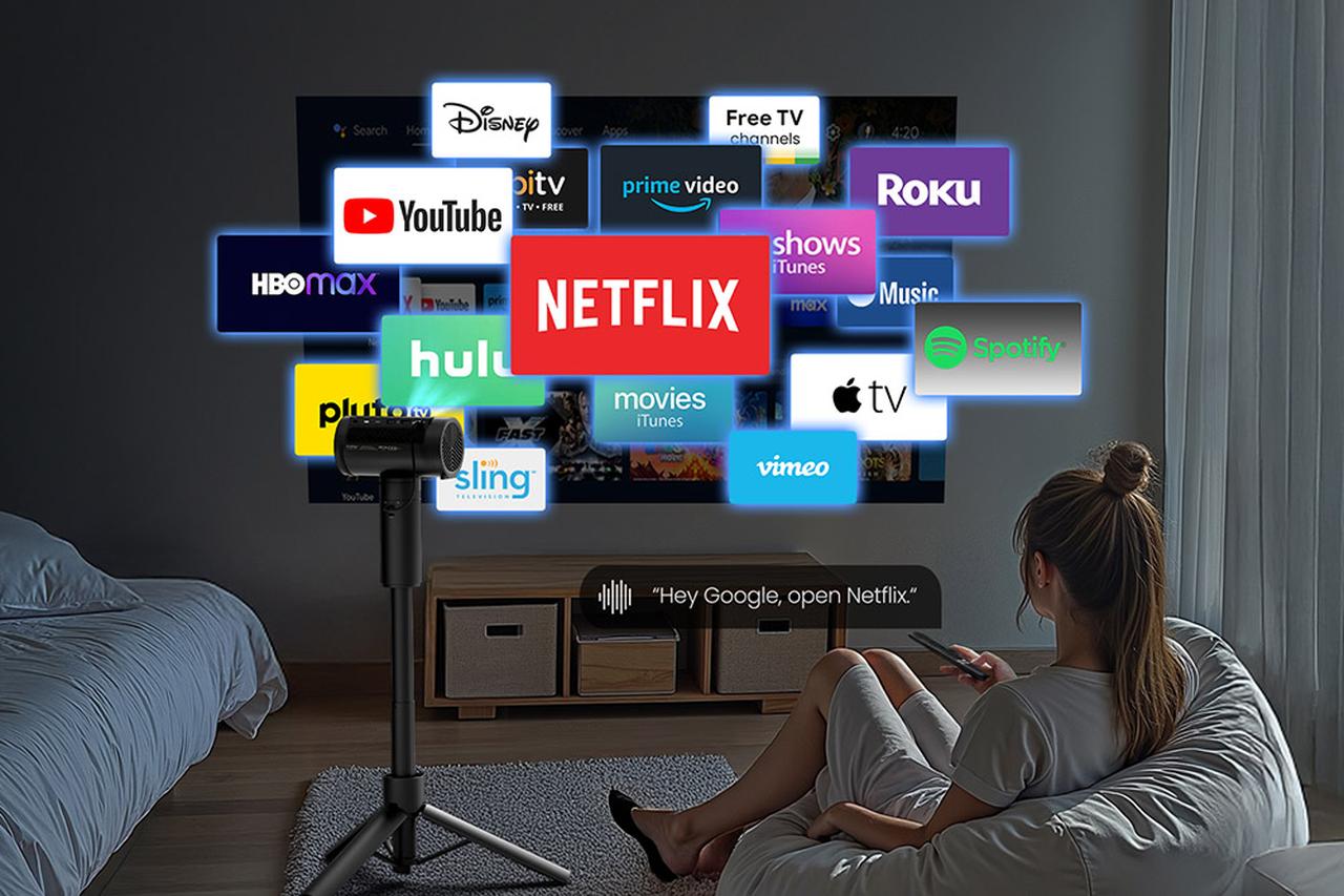画像: Google TVの搭載で、NetflixやAmazon Prime Video、YouTubeといった動画配信サービスも楽しめる
