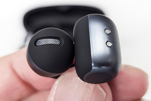 opendots one shokzワイヤレスイヤフォン グレー Shokz初のイヤーカフ型ワイヤレスイヤホン「OpenDots ONE」が