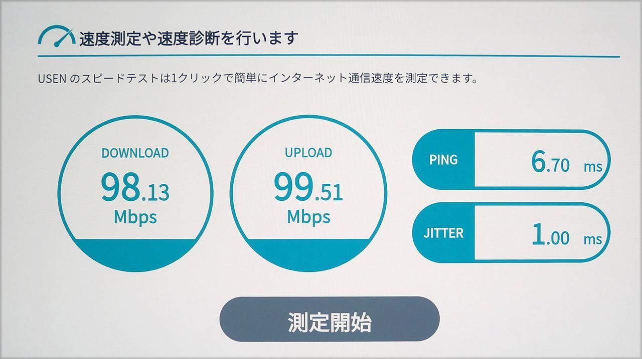 画像: Pro 7につないだFire TV cubeで通信速度を測ってみた。この状態ではPro 6Eとほぼ同等だった