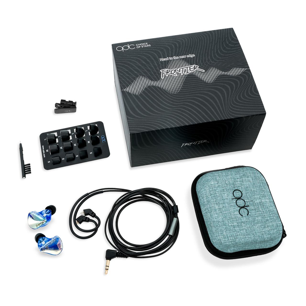 画像3: アユート、qdcとコラボしたユニバーサルIEM「FRONTIER」を7月12日に発売。低域のドライブ力を強化した