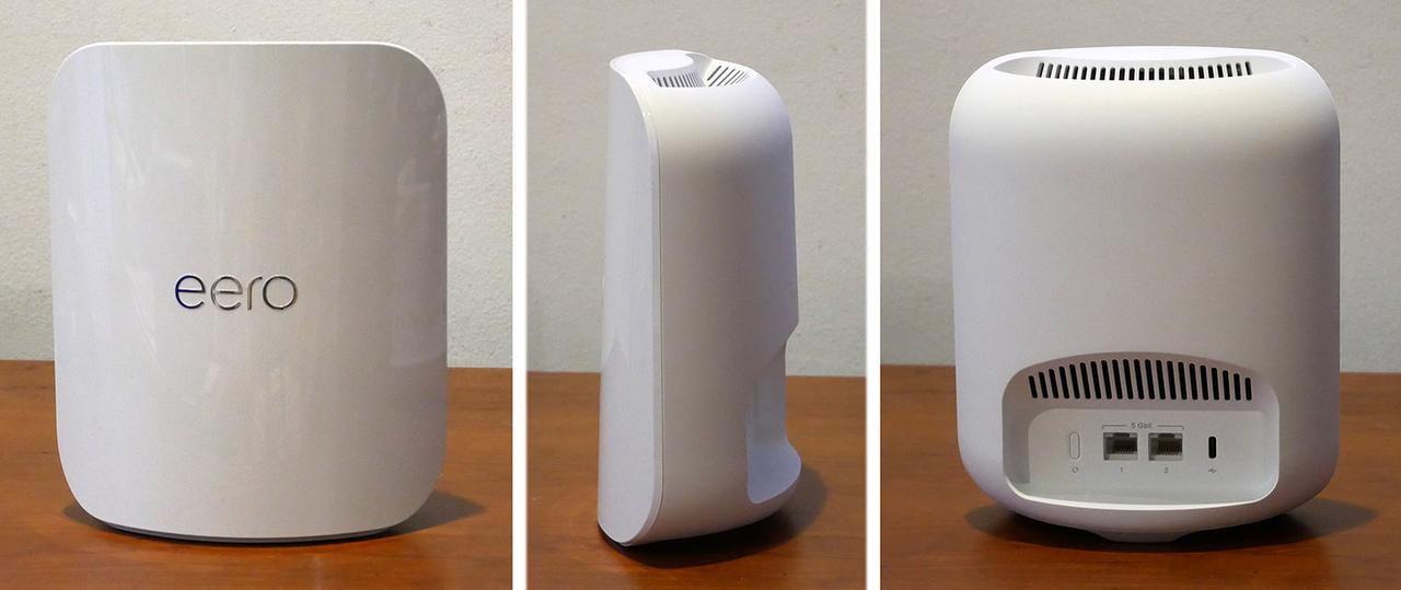 画像: 「eero Pro 7」はW147×H180×D79mmと比較的コンパクト。このサイズで約200台のデバイスが接続可能とか