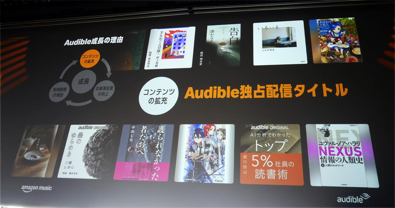 画像2: 今日から、Amazon Musicアプリで音楽もオーディオブックも楽しめる。Amazon Music Unlimited ユーザーなら、毎月1本選んで聴取可能に