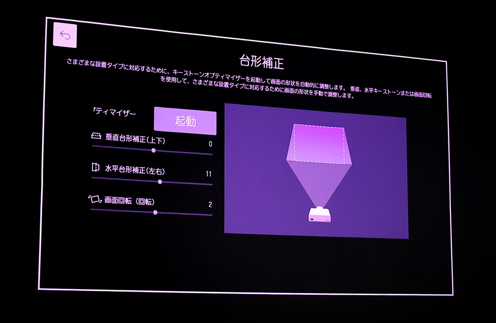 画像5: LGエレクトロニクス・ジャパンから、3原色のレーザー光源を搭載したコンパクトな4Kプロジェクター「LG CineBeams S」が発表。7月10日よりMakuakeでプロジェクトを開始。最速割で購入すると価格は135,860円。プロジェクト中の8月末には手元に届く予定