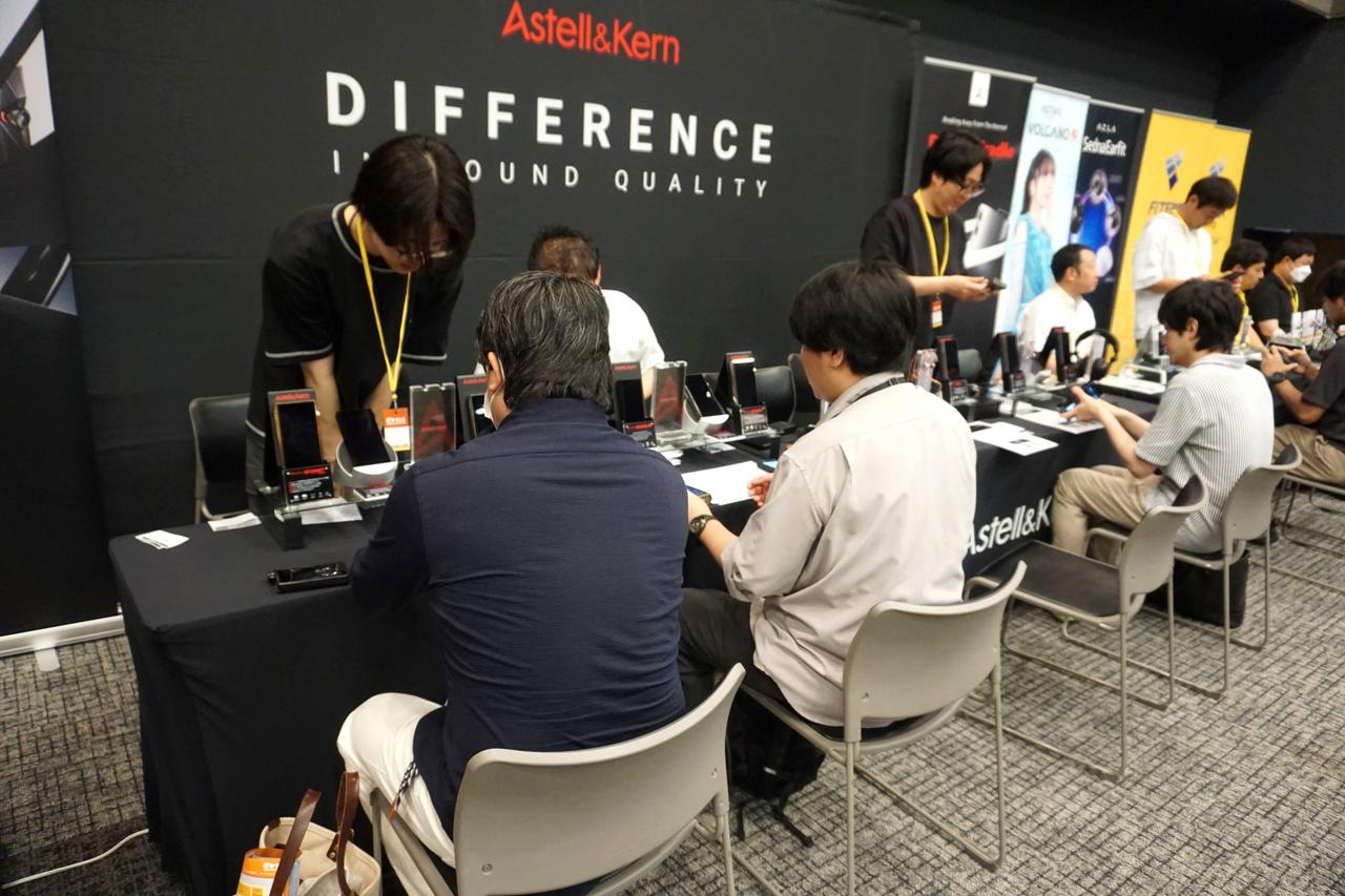 画像: ▲Astell&Kernでは、8月発売予定のフラグシップDAP「A&ultima SP4000」の試聴ができた。価格は690,000円前後になる見込み