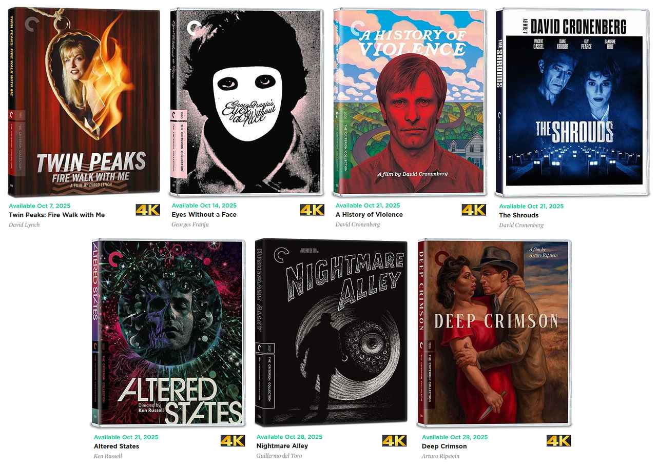 画像: OCTOBER 2025 NEW RELEASES - THE CRITERION COLLECTION