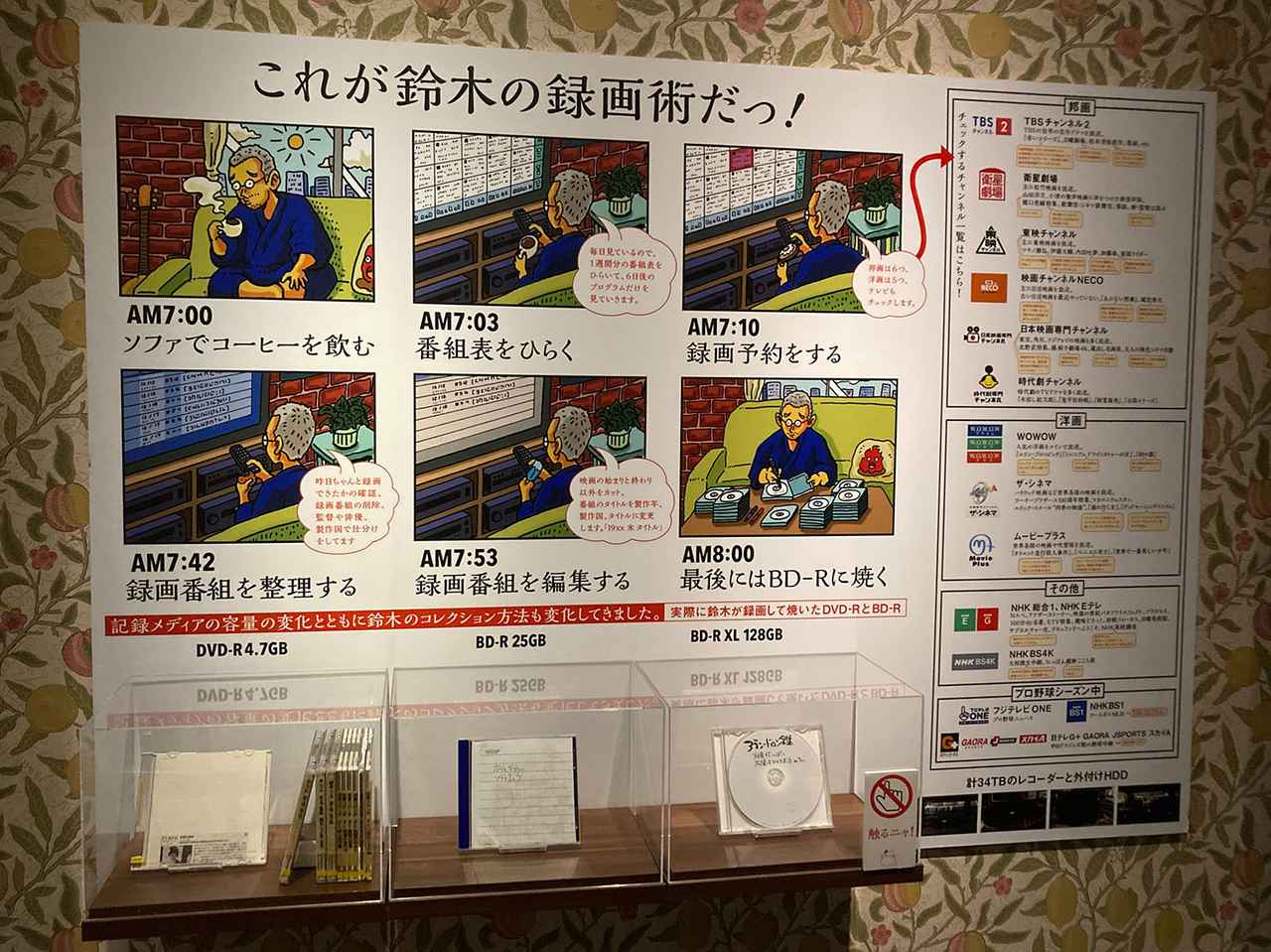 画像: 録画マニアであり整理整頓を好む鈴木プロデューサーらしい録画術。AVマニアとして参考になる知恵が惜しみなく披露されている