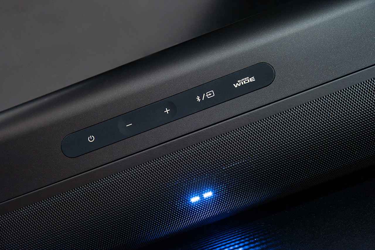 画像2: 独自のサラウンド機能「SUPER WIDE」で、音像定位に優れ包まれるような音場を楽しめる
