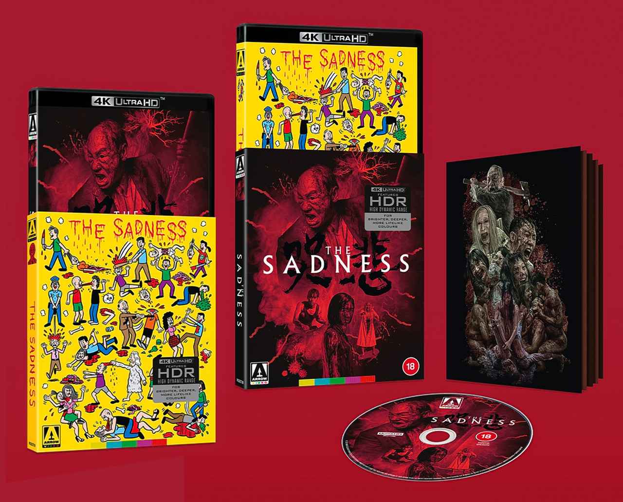 画像: THE SADNESS／哭悲 THE SADNESS（2021）4K UHD BLU-RAY - UK: OCT. 20