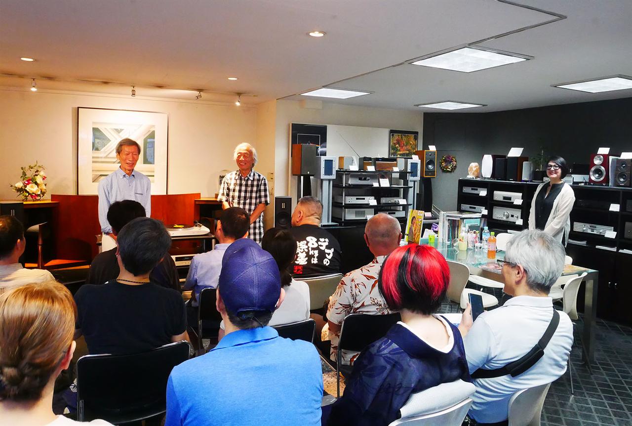 画像: イベントには、熱心なオーディオファン、情家ファンが詰めかけていた