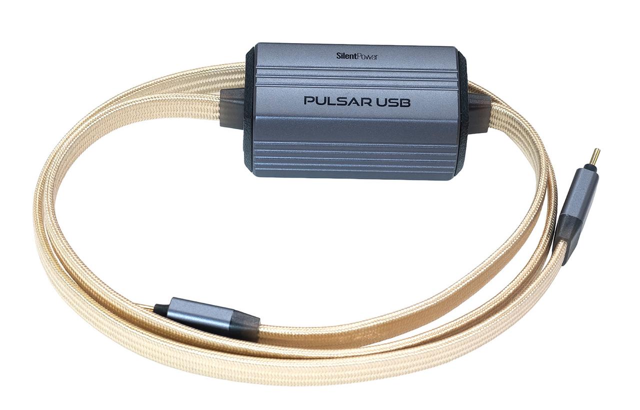 画像: サイレントパワーが、アクティブUSBケーブル「Pulsar USB」をリリース。余分なノイズを、システムに入り込む前にカットする