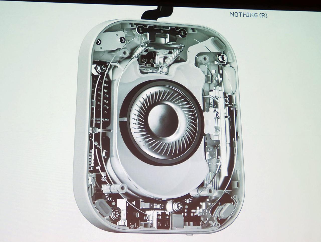 画像: 40mmのニッケル振動板ドライバーを搭載している