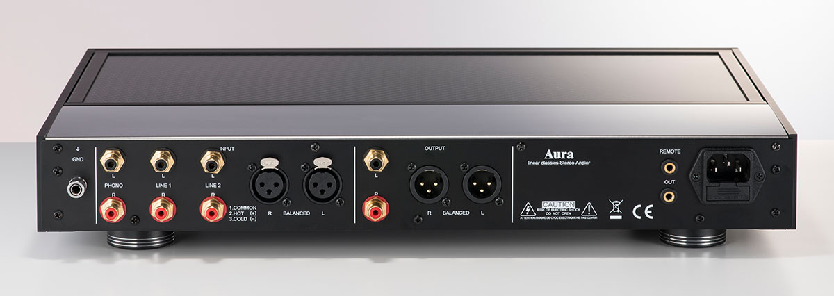 画像2: オーラのlinear classicsシリーズに、ステレオ・ヘッドフォン/プリアンプ「LCC 1」が誕生。コントロールアンプの基本性能の大切さを重視した高品位設計思想を投入