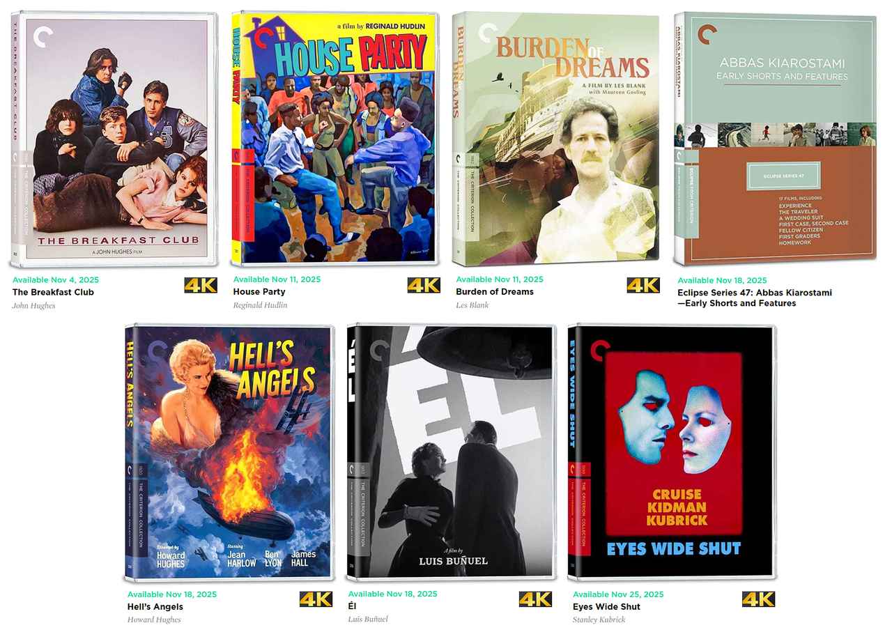 画像: NOVEMBER 2025 NEW RELEASES - THE CRITERION COLLECTION