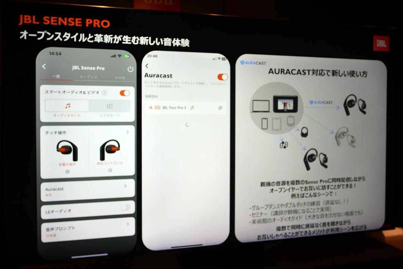 画像3: JBLの完全ワイヤレスイヤホン「SENSE PRO」のクラウドファンディングがスタート。もっとも音のいいオープンイヤー型を目指す