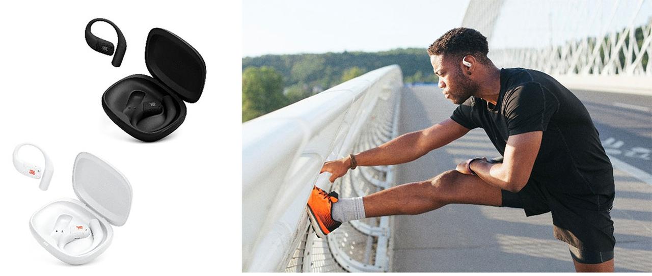 JBLのオープンイヤー型完全ワイヤレスイヤホン「JBL Endurance