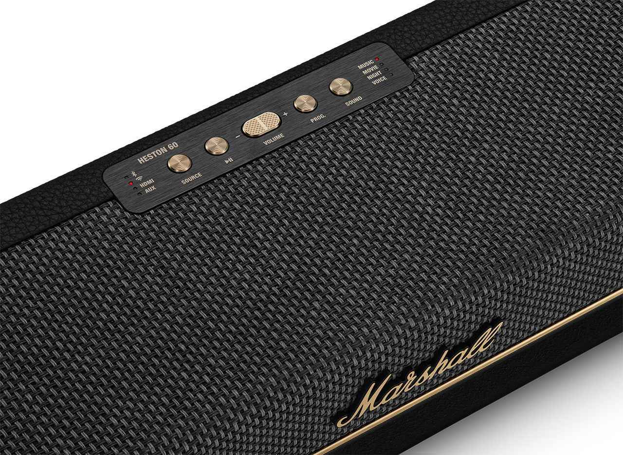 画像2: マーシャルから、サウンドバー「Heston 60」とワイヤレスサブウーファー「Heston Sub 200」が登場！ ドルビーアトモスとDTS:Xの再生に対応