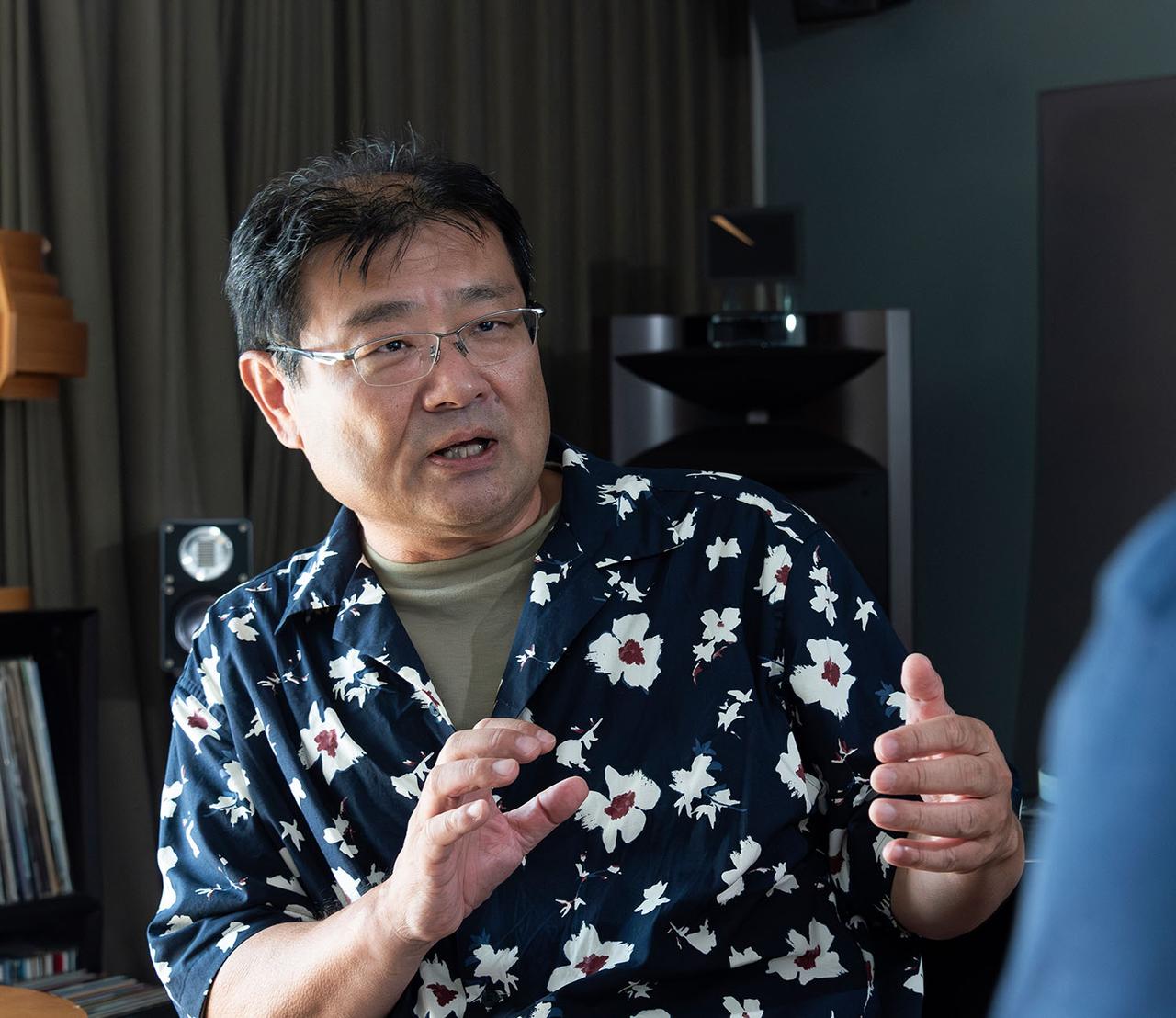 画像: 筋金入りのオーディオファンである桑原さんらしく、オーディオ機器への熱い思いを語ってくれた