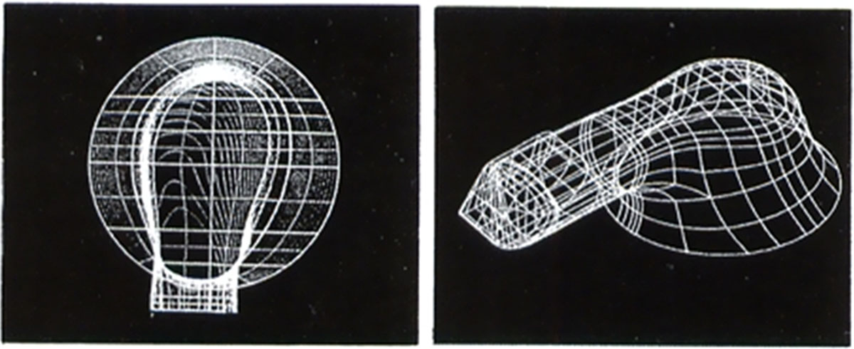 画像: FRESDAMによるハウジング部の3D ワイアフレーム画像（※カタログより画像取り込み）