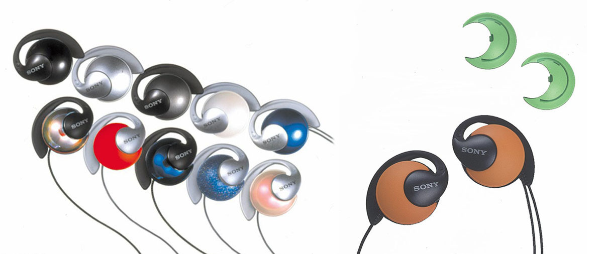 画像: 「MDR-Q33SL」（2000）と着せ替えキャップ