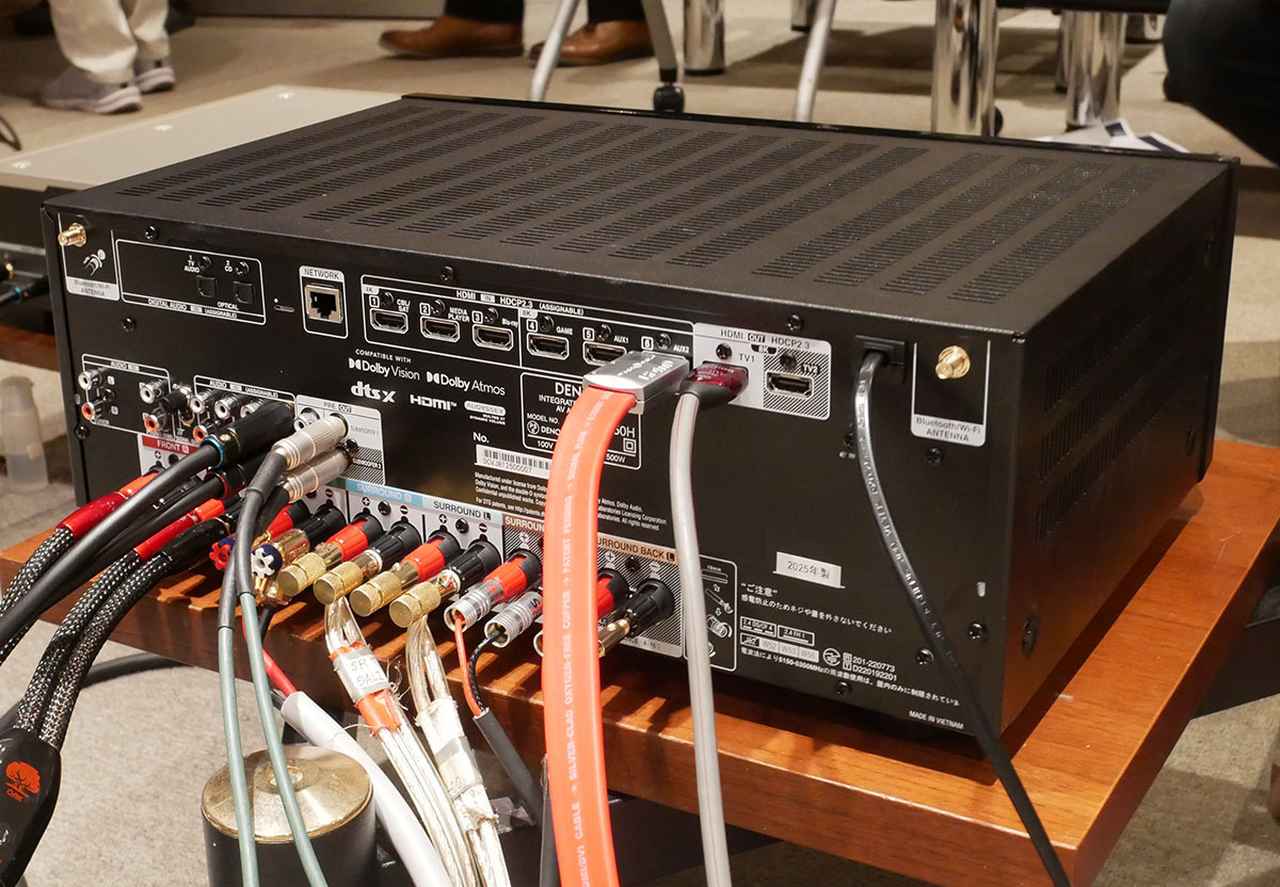 画像5: ホームシアターの第一歩に相応しいAVアンプ、デノン「AVC-X2850H」がデビュー。映画のサウンドデザインを目で楽しめる、「チャンネル・レベル・モニタリング機能」も注目
