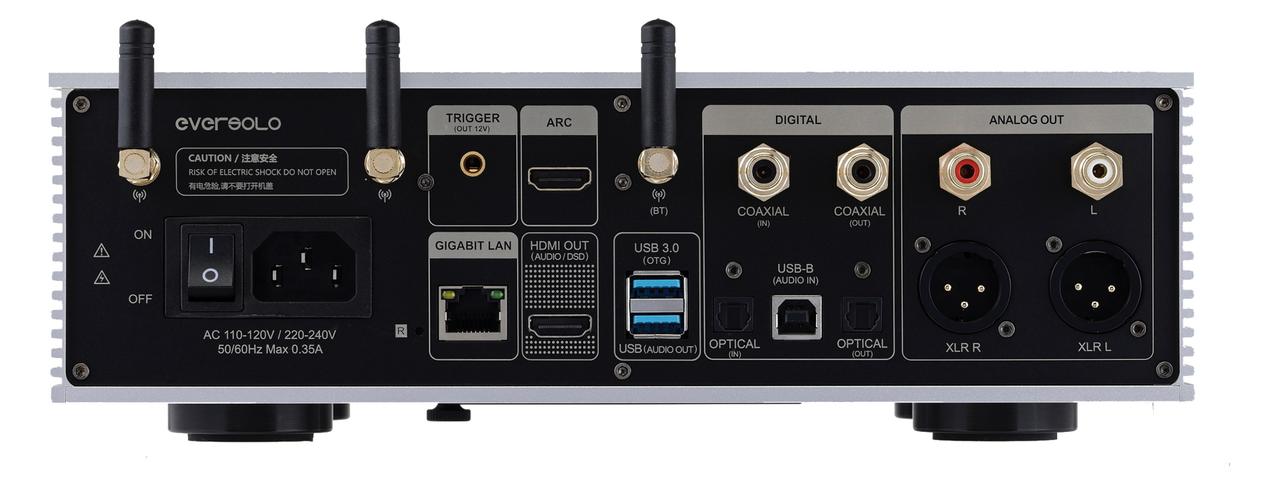 画像2: ネットワークプレーヤー『Eversolo DMP-A6 Master Edition Gen2』音源の良さをしっかり引き出すリズムよく音が揃うタッチが魅力