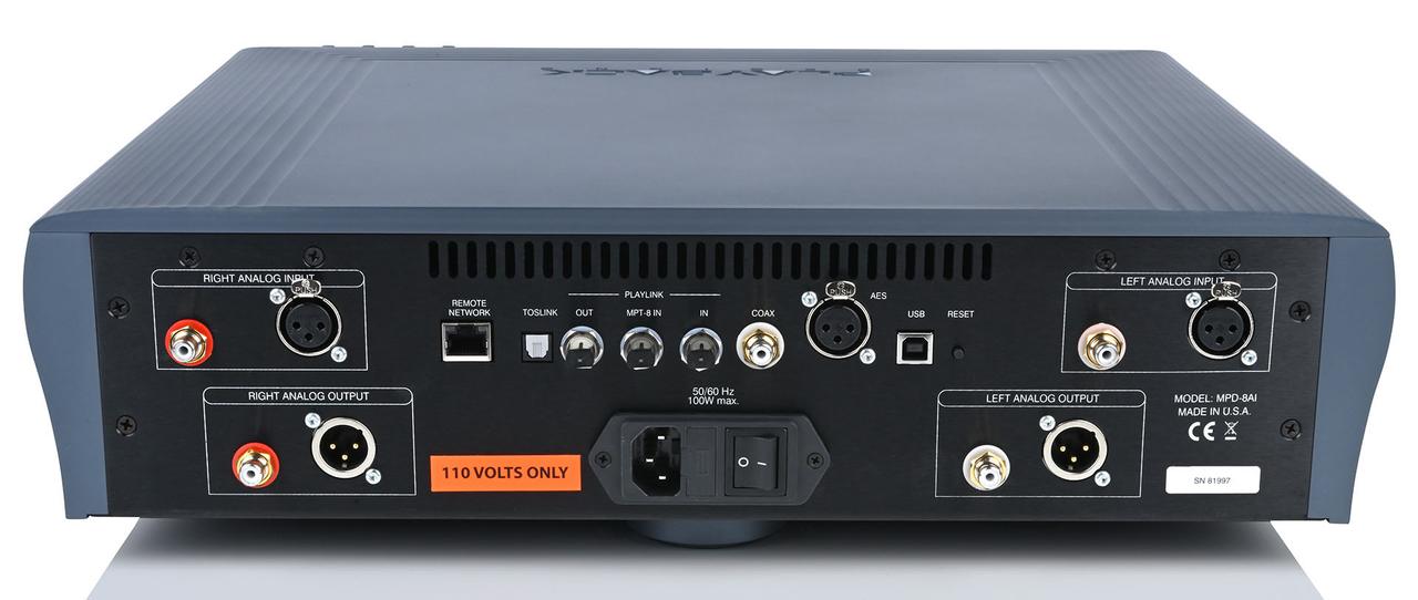 画像2: プレイバックデザインズのフラッグシップDAC「MPD-8AI」が10月1日に発売。アナログ入力も2系統備え、プリアンプとしても使用可能