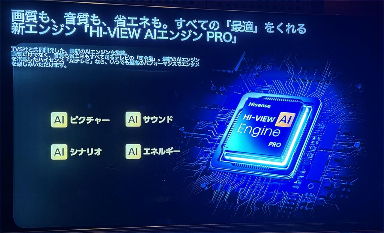 画像4: 日本最大サイズの液晶テレビ、ハイセンス「116U9R」の販売がスタート。Mini-KED XバックライトやHI-VIEW AIエンジンPROなど、高画質技術も満載し、日常を超える大画面を提供