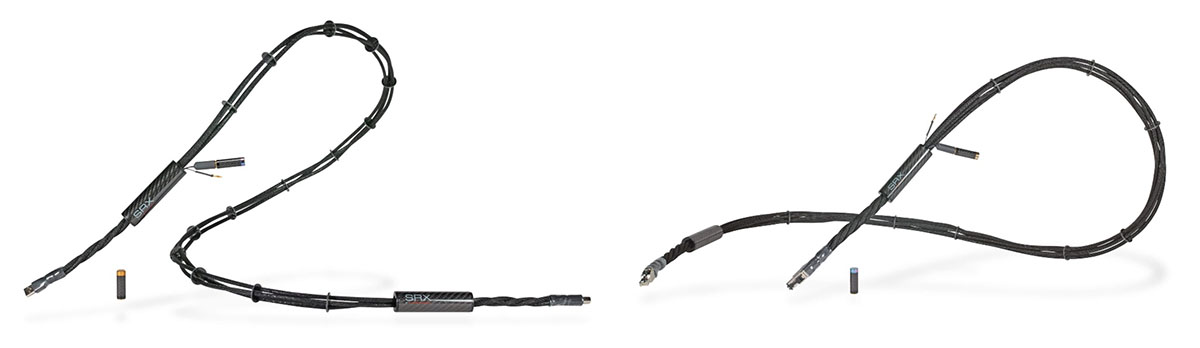 画像: SRXシリーズのUSB/Ethernetケーブル