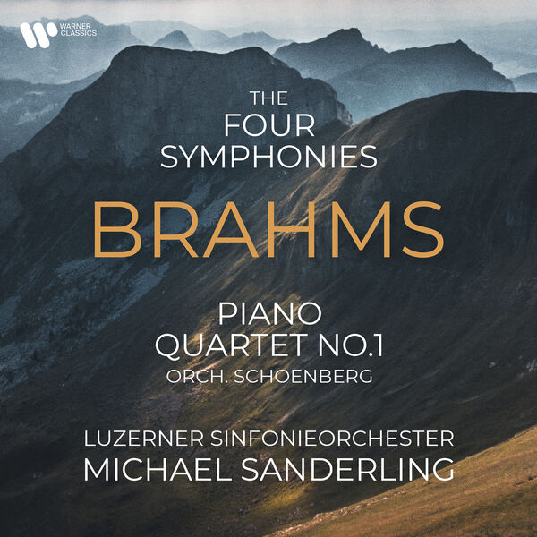 画像: Brahms: Symphonies Nos 1-4, Piano Quartet No. 1 (Orch. Schoenberg) / ルツェルン交響楽団、Michael Sanderling