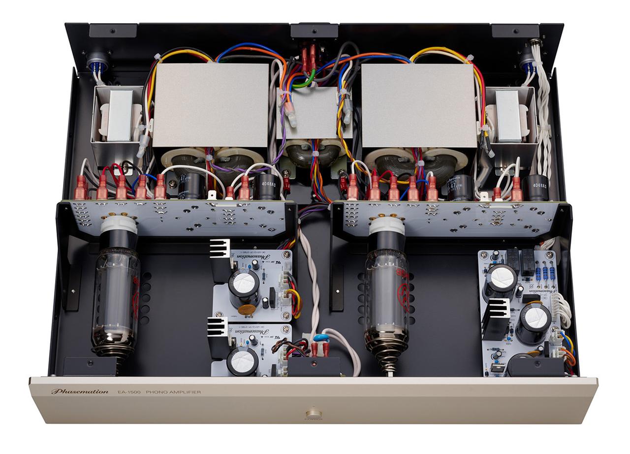 画像3: 光カートリッジにも対応した管球式フォノアンプ「EA-1500」がデビュー。心に刻む音を描く、フェーズメーションの新たなる挑戦