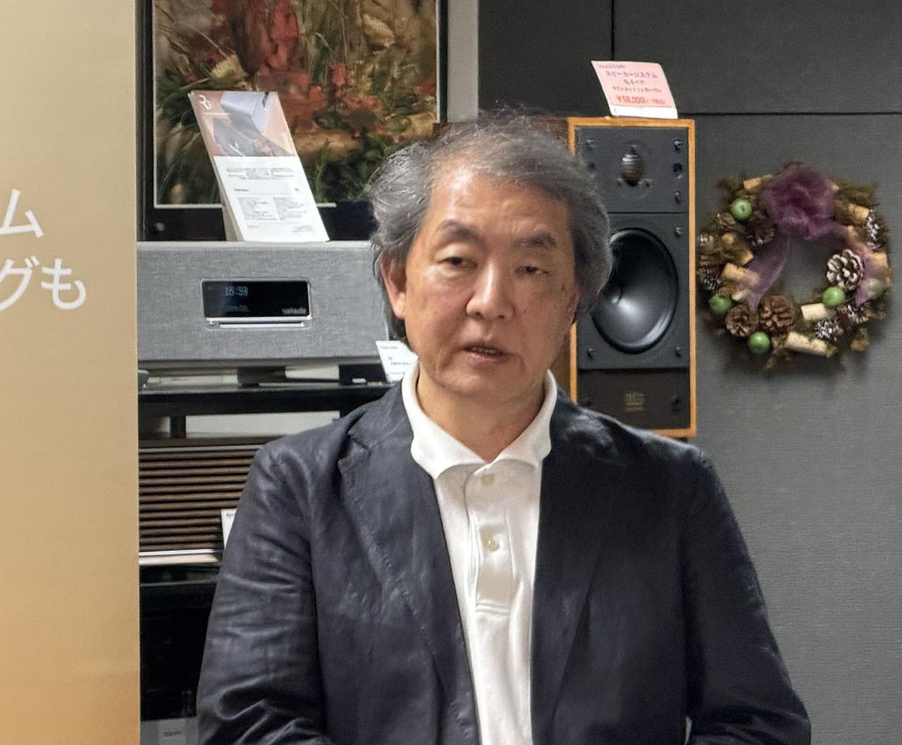 画像: ベルリン・フィルに関する興味深いお話を聞かせてくれた、山之内 正さん