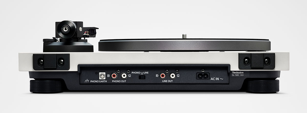画像2: テクニクスから、10万円を切ったダイレクトドライブターンテーブル「SL-50C」が10月下旬に発売。テクニクスの設計思想を継承した音質を手軽に楽しめるエントリーモデル