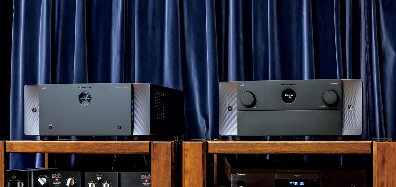 画像: スピーカーが見事に連動し、空間を一体で鳴らす。驚異的な明瞭度の高さと響きの生々しさに驚く！Marantz『AV10＋AMP10』 - Stereo Sound ONLINE