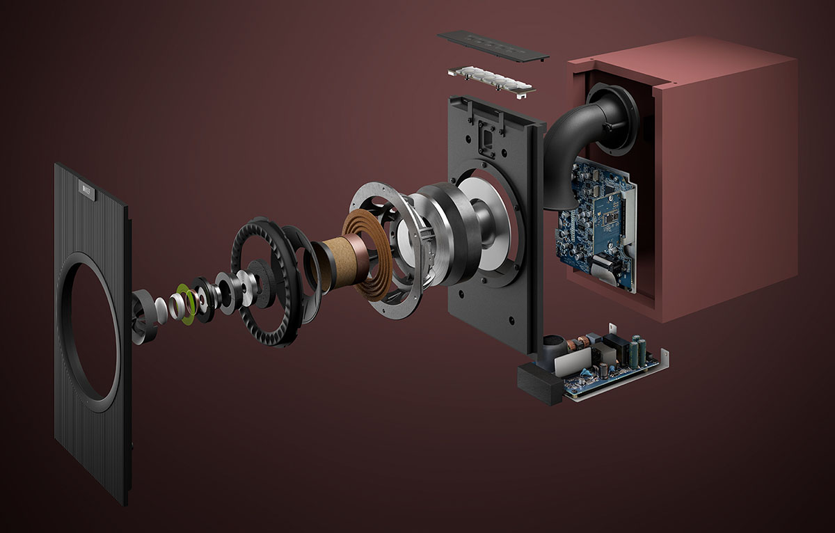 画像: 本機用の第12世代Uni-Qドライバーを搭載し、マルチアンプで駆動している