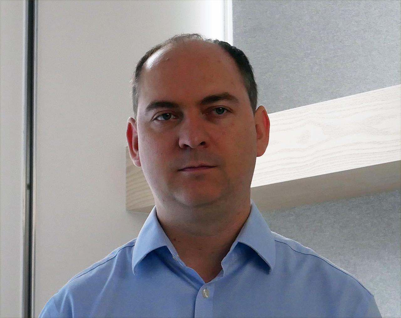 画像: KEF アコースティックヘッドのジョージ・パーキンスさん