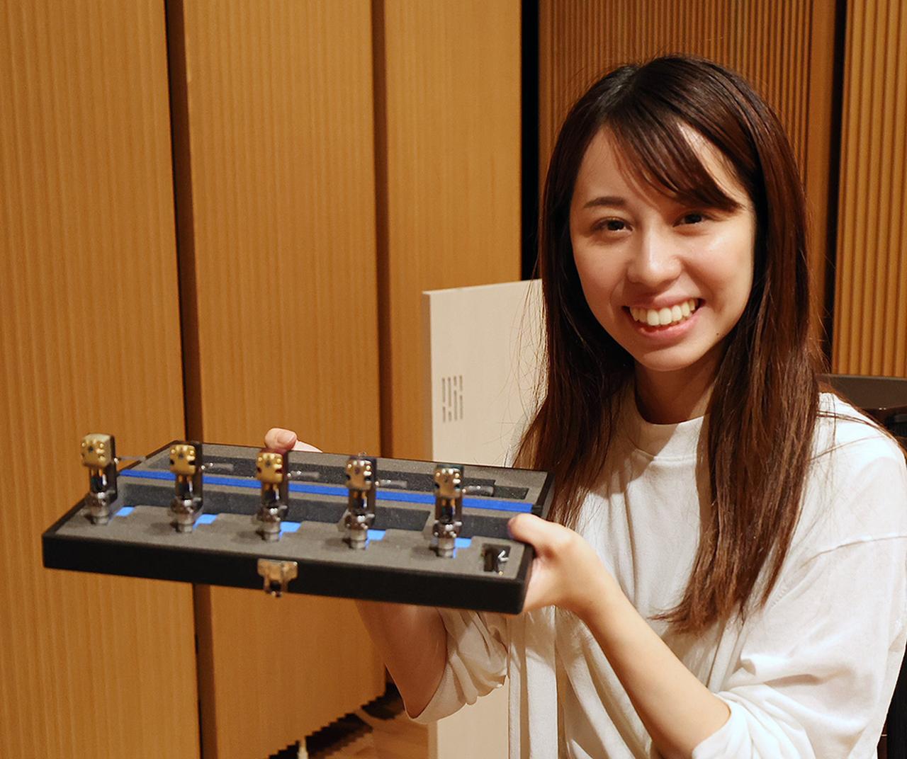 画像: 本AT33xシリーズの開発担当、オーディオテクニカの溝口氏