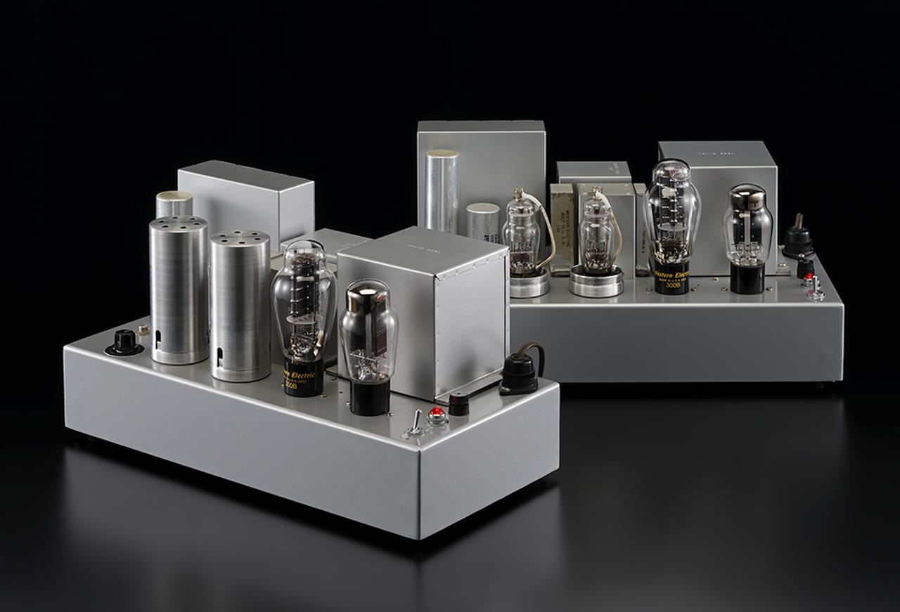 画像: 最新のWE300Bを試聴したウエスタン サウンド インク（WSI）91 Typeアンプ。WE91A、91B型は1936年に「ミラフォニック・サウンド・システム」の「M5」用として小規模な劇場で使用され始めた。出力段は300A/Bシングル構成で出力8W。電圧増幅管は5極管WE310A、整流管はWE274Aが採用され、NFB技術など当時の新機軸が盛り込まれた歴史的存在である。試聴機はWSIがWE91Bの回路を再現したキットアンプの完成品。電圧増幅管にWE337A、整流管にGE製5Z3といずれもヴィンテージ管を使った状態で、最新のWE300Bを試聴した。プリアンプのウエスギU・BROS280Rほか『管球王国』リファレンスの最新システムを組み合わせている。