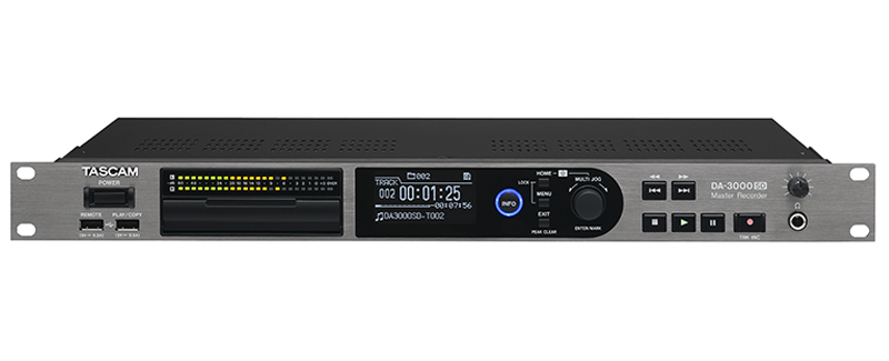 画像: DA-3000SD | 2チャンネル DSD/PCM マスターレコーダー / AD/DAコンバーター | TASCAM (日本)