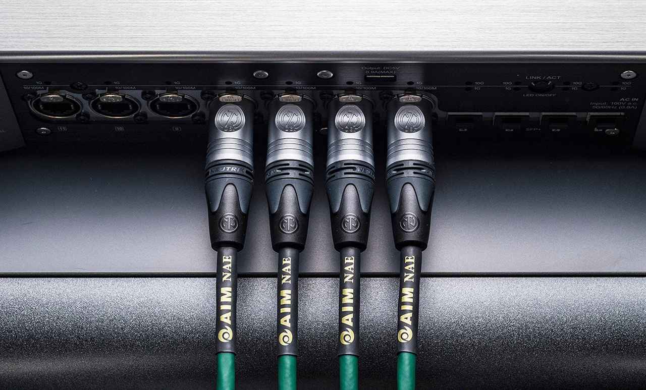 画像1: エイム電子が、プレミアムLANケーブルSHIELDIOシリーズに最新モデル「NAE」を追加。ノイズ耐性の高いダイキャストモジュラー「イーサコンコネクター」を採用