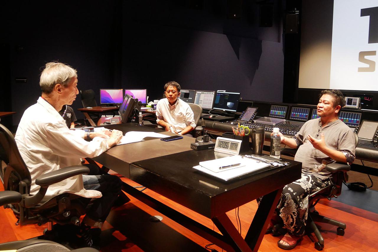 画像: 取材はダビングステージ1で行っている。インタビュー後にドルビーアトモス・シネマのデモ音源も聴かせていただいた