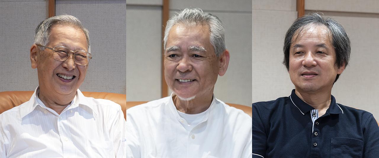 画像: 左から新忠篤氏、土井雄三氏、杉井真人氏