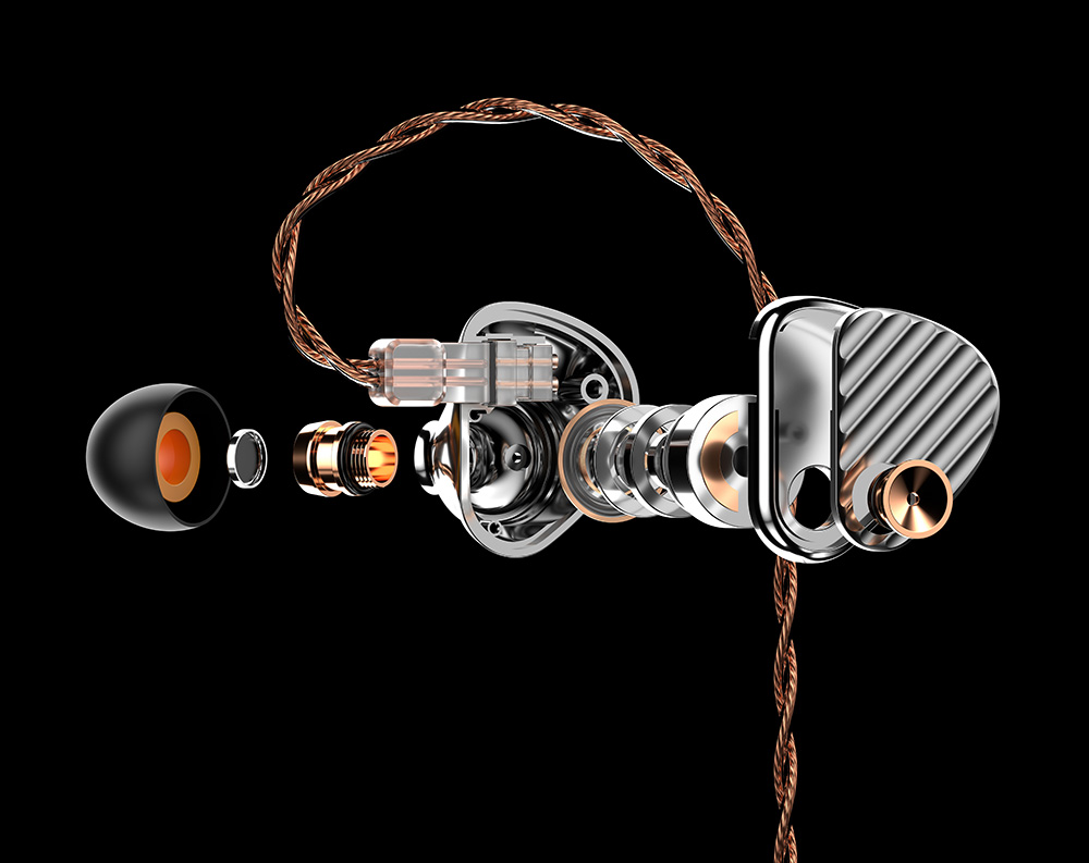 画像1: リアルアシスト、aune audioの新作イヤホン「IR300」を11月22日に発売。ガラス・シリコン振動板で、クリアで透明感のあるサウンドを再現