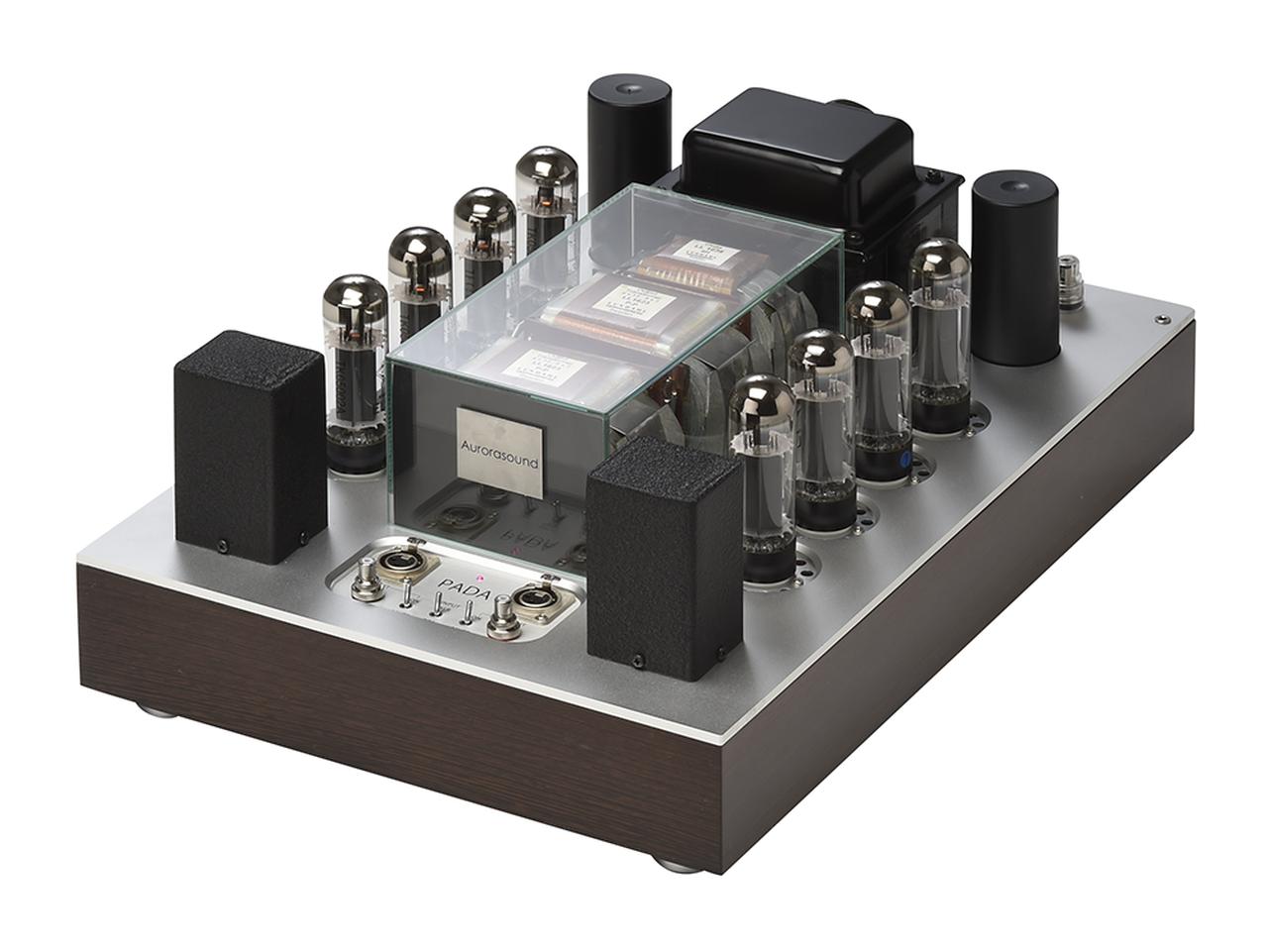 画像: 同社の出力管EL34アンプはステレオパワーアンプPADA-EL34（2015年発売。現在は生産完了）以来約10年ぶり。PADA-EL34は入力段にトランジスターを用いたハイブリッド構成で、EL34パラレルプッシュプルの出力段とトランス結合する設計だった。