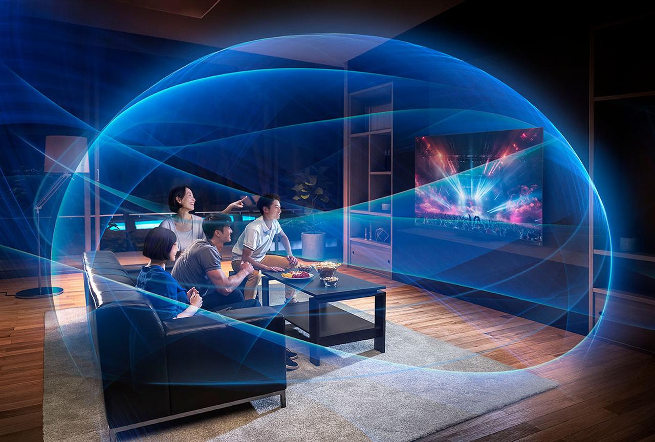 画像4: レグザから、116インチサイズの「116ZX1R」がデビュー。直接発光型RGB LEDバックライトを搭載し、これまでにない自然で色鮮やかな映像が楽しめる