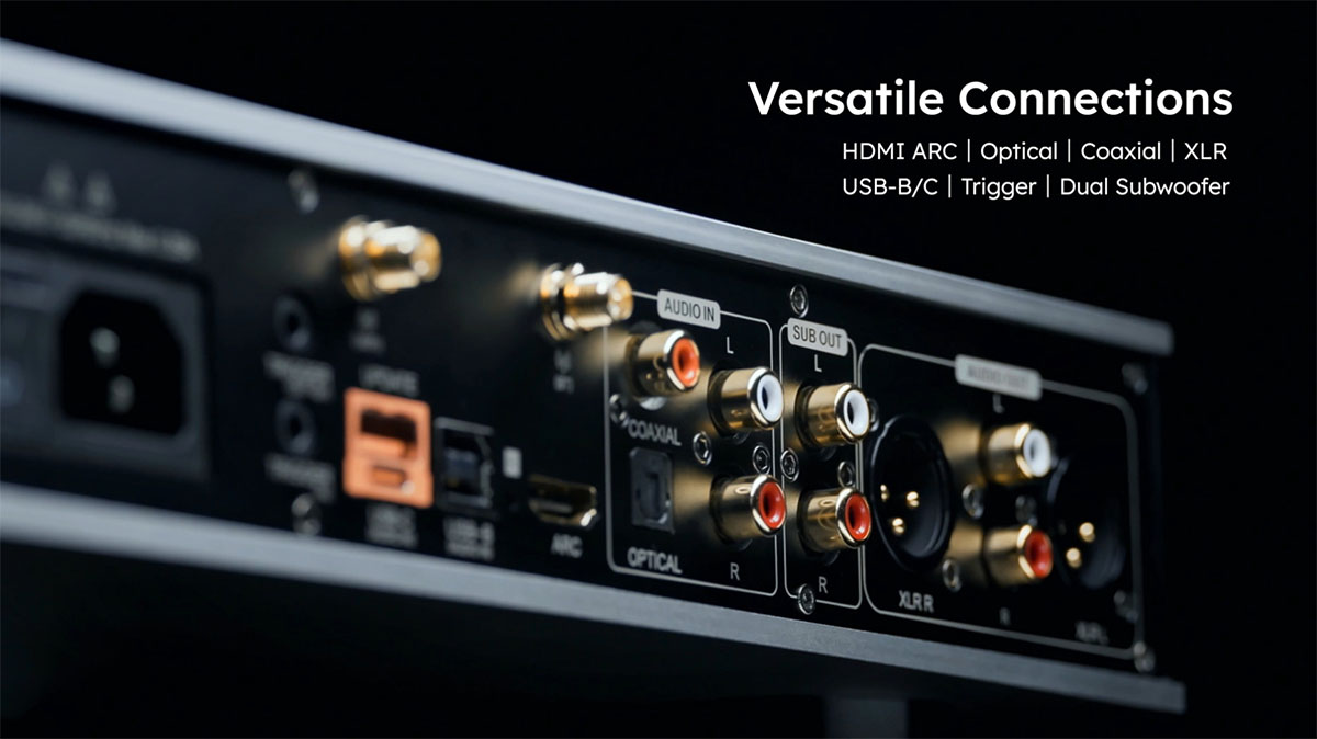 画像: ブライトーンから、ヘッドホンアンプの新ブランドLuxsinが登場。第一弾の「X9」はDSD512やPCM 768kHz/32ビットに対応したハイスペックモデル